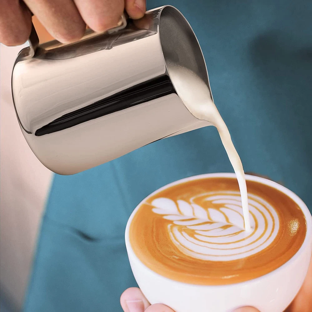 Milk Frother for Coffee Complete Set Coffee Gift With Upgraded Ultra Stand - ...