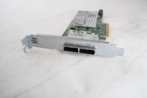 Dell 12DNW Dual Port 6Gb/s SAS HBA Controller Adapter Card PCI High Profile - Picture 2 of 5