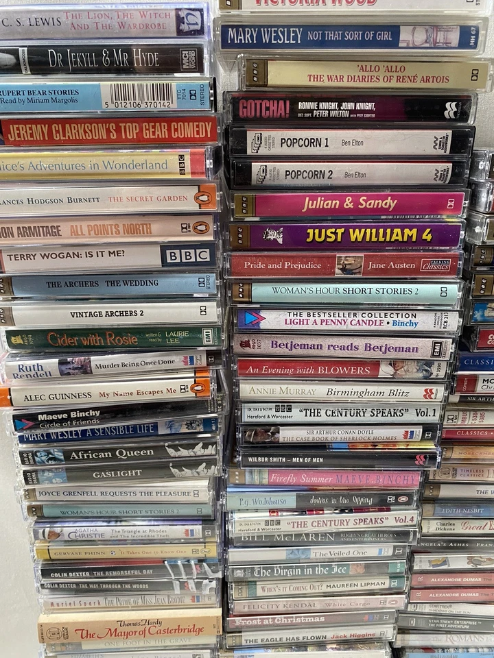 Bundle Of Mixed Random Selected Audio Book Cassette Tapes Tape x10 Listening War - Image 4 of 4