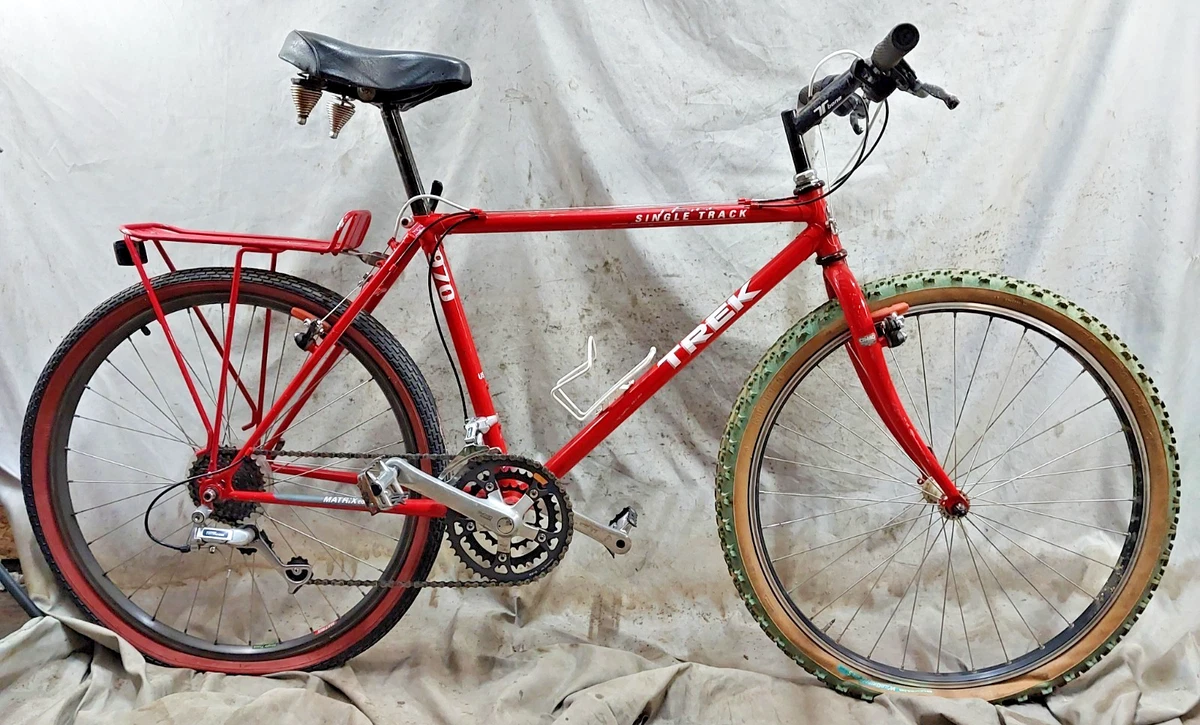 TREK 8900 レッド 26インチ Vintage Trek 8900 SL Icon MTB Frame 18in