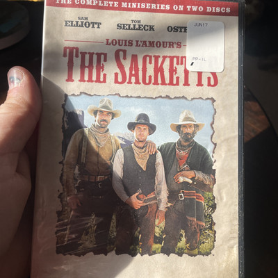 The Sacketts Complete 1979 Miniseries (2-Disc DVD 2006) New Sealed Louis L Amour