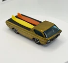 Vintage Hot Wheels Redline Deora Gold HK Base -Excellent Condition, Repro Boards