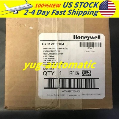 Honeywell C7012E1104 Ultraviolet Flame Detector Dynamic Self-Check Function