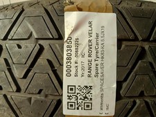LAND ROVER RANGE ROVER VELAR SPARE WHEEL SPACE SAVER EMERGENCY WHEEL 2017