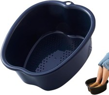Large Massage Foot Soaking Tub-Black, Foot Soaking Basin