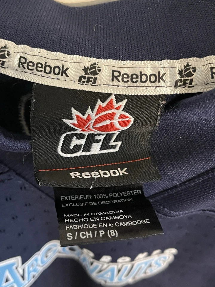 Reebok Toronto Argonauts CFL Football Jersey Kids Size S (8) - Image 3 of 3