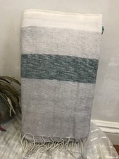 Himalayan Yak Wool Shawl Handwoven Warm Soft Multicolor Throw Blanket