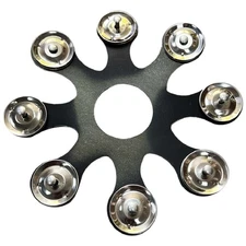 Drum Cymbals Hi Hat Tambourine Drum Set Alloy Bells Percussion Instrument5444