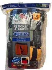 Fruit of the Loom Boys Ever Soft Cool Zone Medium Boxer Briefs 7 Pack