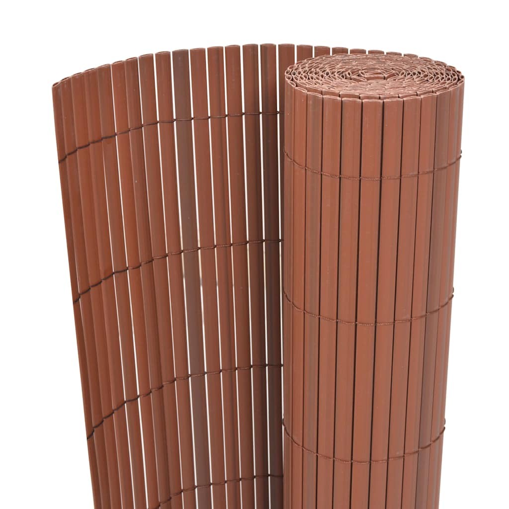 Recinzione PVC Marrone 150x500 cm - Paravento Professionale Anti-UV
