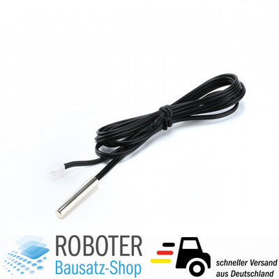 NTC Thermistor 3950 10K 1% wasserdicht 3m mit JST-Stecker Arduino Raspberry Pi