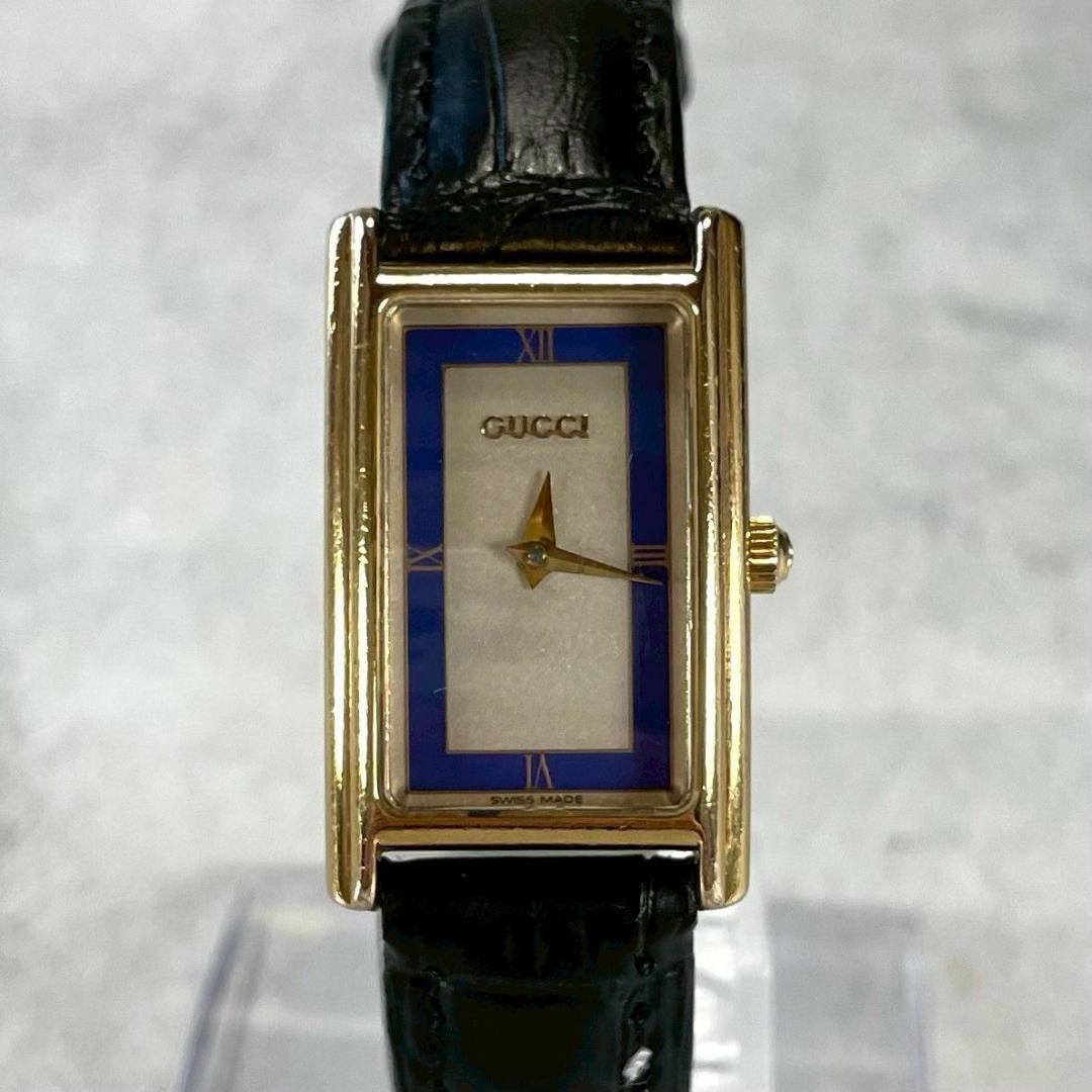 Gucci 2600L Roman Rectangular Watch Stainless Ste… - image 5
