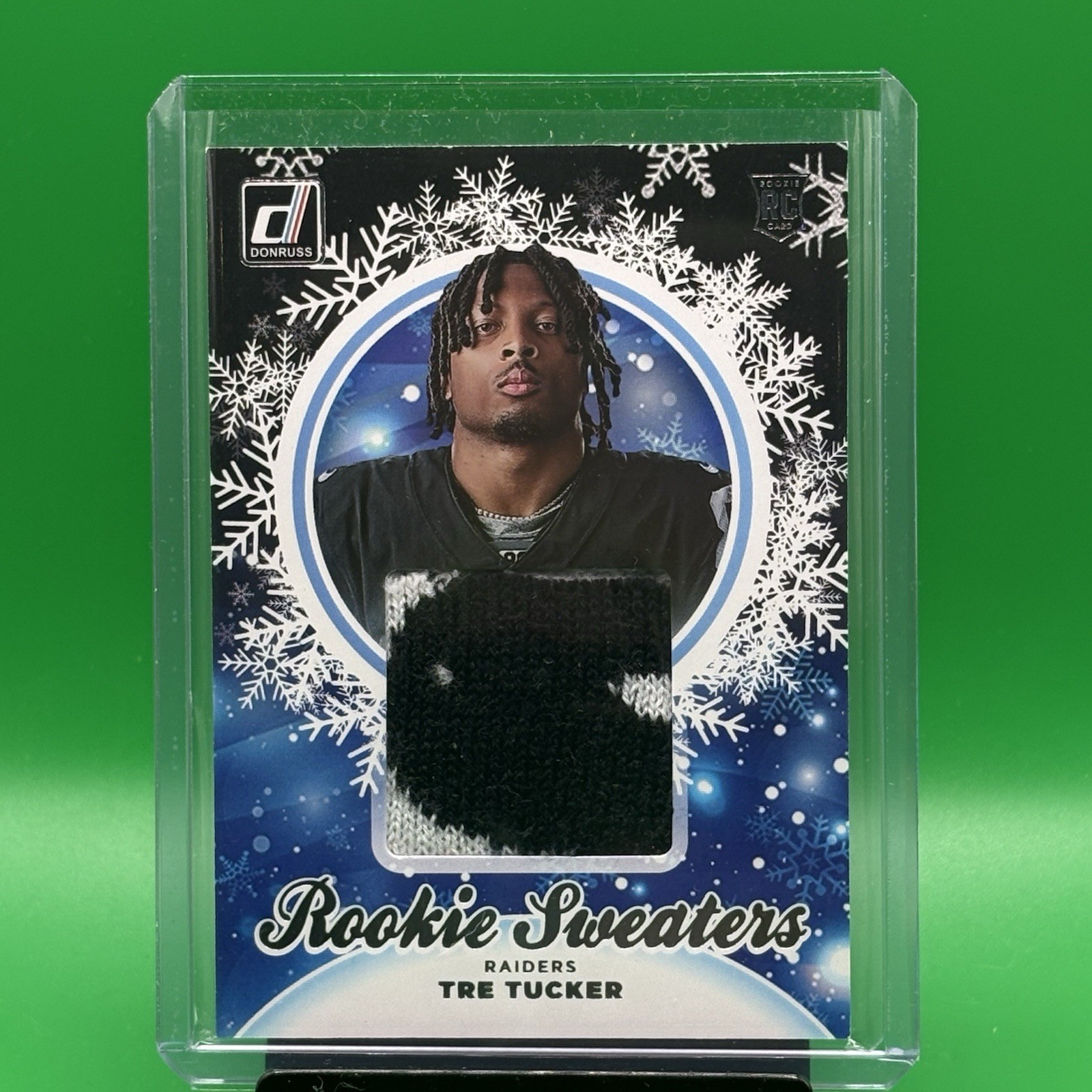 Tre Tucker Donruss Rookie Holiday Sweater #HSTTU Base