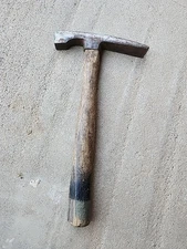 Stiletto vintage mason rock stone masonary brick hammer Htf