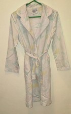 Saybury Vintage Granny Core Pocketed Robe White Yellow Green Pink Small Size