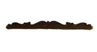 Large Antique Reclaimed Carved Wood Pediment over door salvaged architectural