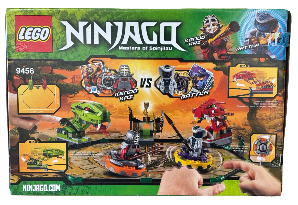 ポルナレフ LEGO NINJAGO Spinner Battle Arena 9456 COMPLETE Excellent