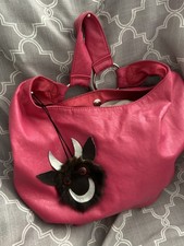 ~*~ Spilla viso PELLICCIA toro visone per la TUO outfit BORSA ~*~