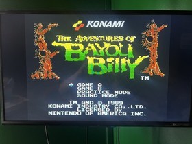 Adventures of Bayou Billy - Nintendo NES Game - Cartridge Only Tested