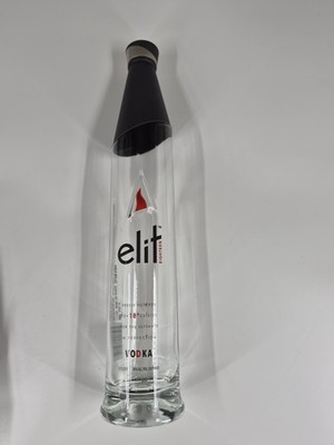 Stoli Elit Stolichnaya Vodka 750ml Empty Bottle With Cap