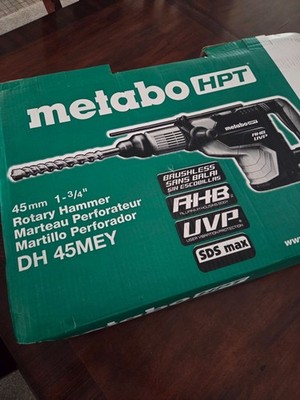 Metabo 45 mm 1 3/4'' Rotary Hammer.  Model DH 45MEY. NEW in box never used
