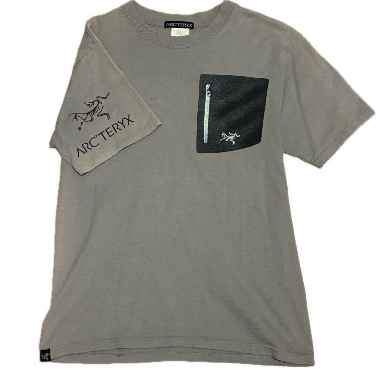 ARC'TERYX T shirt maglietta ARC TERYX stampa logo made in USA anni 90 00 archivio