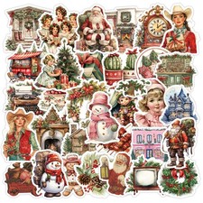 108pcs Christmas Stickers for Crafts, Party Favors  Gifts - Christmas Tree O...