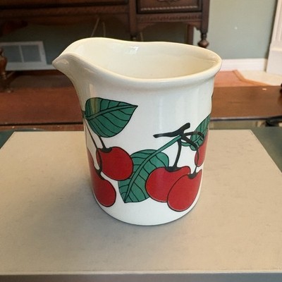 Arabia Finland Kirsikka Cherry Small Cream Pitcher