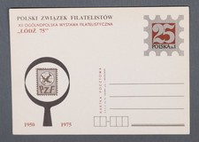 MayfairStamps Poland 1975 National Philatelic Exhibition Stationery Card aaw_954