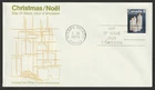 Canada #607pi, Christmas Candles, GT2 Tagged, Official First Day Cover, FDC 1972