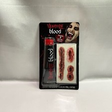 Halloween VAMPIRE BLOOD 3 Life-like TATTOOS by Fun World, BRAND NEW