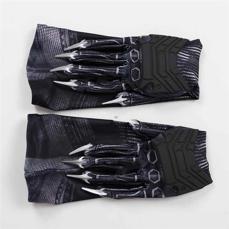 Marvel Superhero Black Panther Gloves Claws Avengers Cosplay Costumes Props New - Image 4 of 4