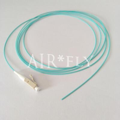 50Pcs 50/125 OM3 LC UPC MultiMode Simplex 0.9mm Fiber Optical Pigtail Cable 1M