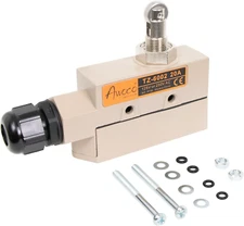 Awoco Heavy Duty Commercial Door Micro Switch with Parallel Roller Plunger for S