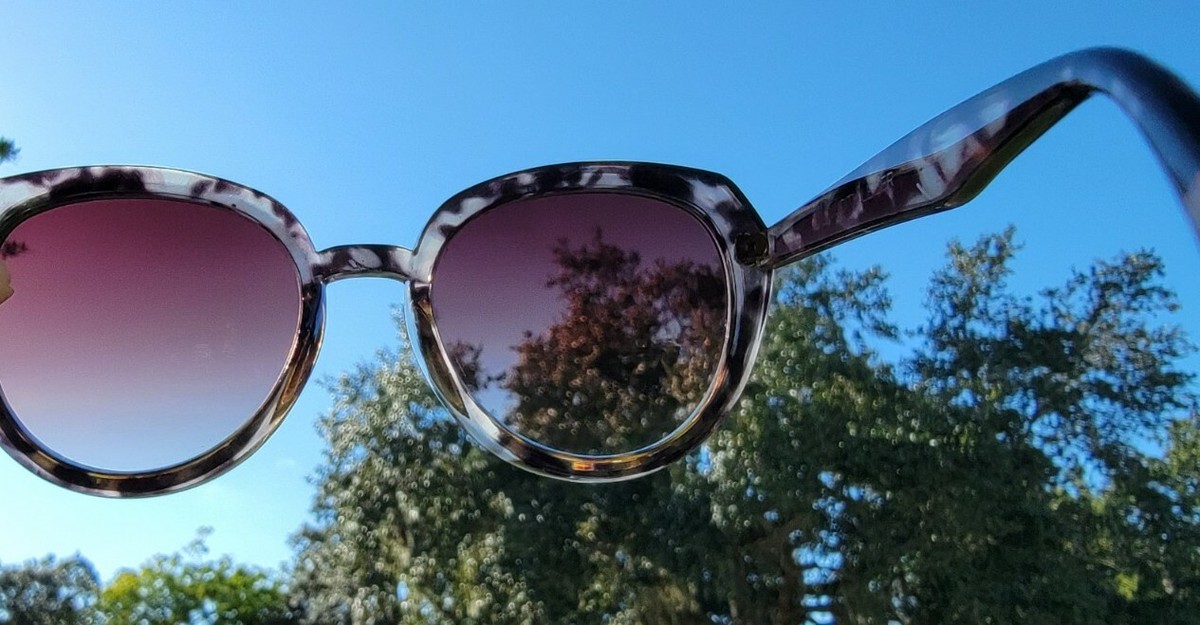 Judith Leiber Sunglasses Women’s Tortoise Round High Bridge Black‎ Brown Violet Women main image 4