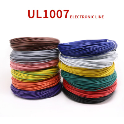 #ad #ad 16 30AWG Stranded Automotive Equipment Cable PVC Electrical Wire Soft 12 Color $5.57