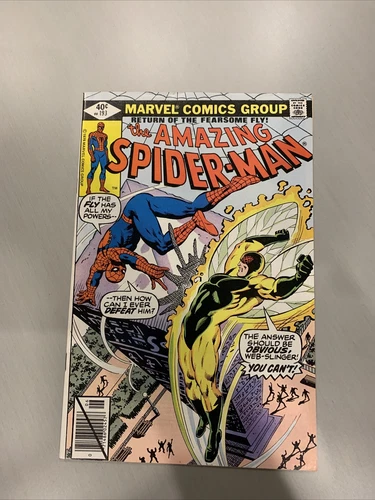 AMAZING SPIDER-MAN #193 •VF/NM (9.0) Condition•Marvel (1979)•THE HUMAN FLY