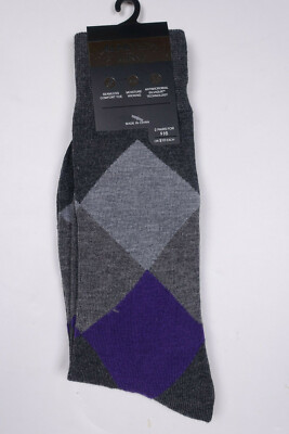 Alfani Men's Argyle Socks Gray Size Regular Alfani Men's Argyle Socks Gray Size Regular