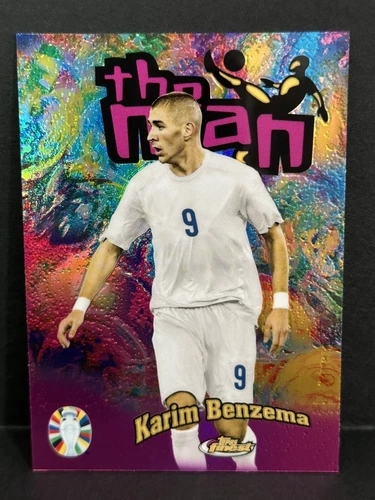 2023 Topps Finest Road To Euro 2024 France The Man Karim Benzema Case Hit SP