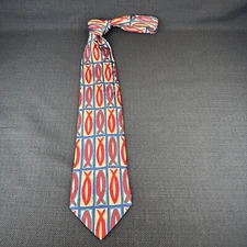 Appointed Apparel Christ Fish Men's Tie 100% Polyester 59L x 3.75W Necktie