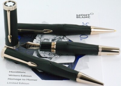 MONTBLANC Writers Edition Homer Set FÜLLER KULI BLEISTIFT 117879