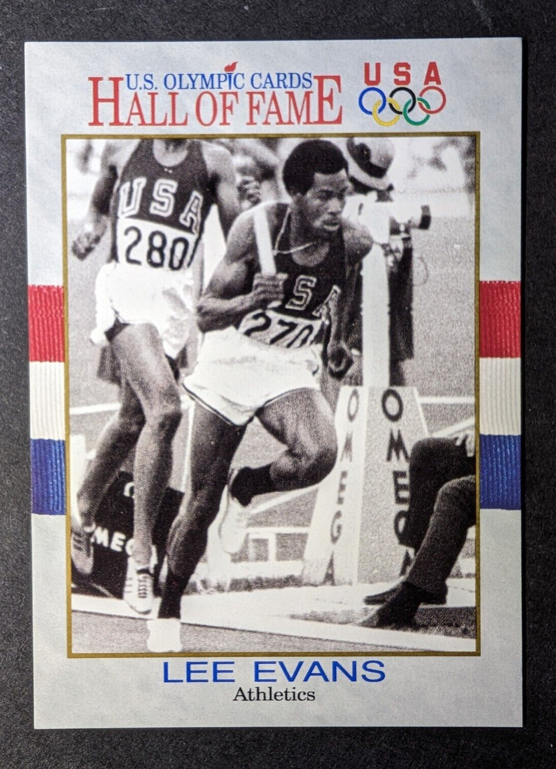 1991 Impel U.S. Olympic Hall of Fame #42 Lee Evans Track and Field