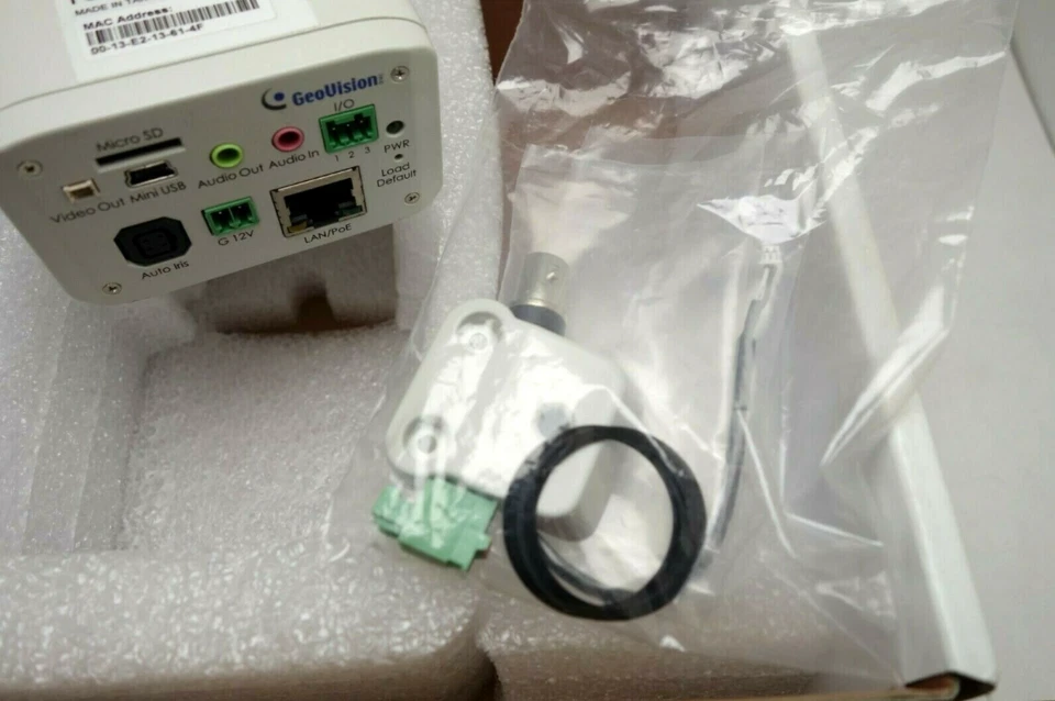 Geovision GV-BX1500 1.3MP Network IP WDR D/N H.264 PoE Box Camera w Lens & Mount - Image 4 of 4