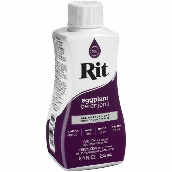 Rit Liquid Dye Eggplant All Purpose Clothing, Fabric Dye