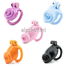 3D Print Puppy Design Resin 3 Sizes Chastity Cage Device with 4 Size Rings
