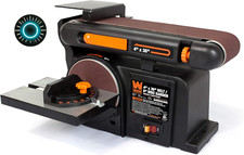 WEN Benchtop Belt and Disc Sander with 4 x 36 in. Belt 6 in. Disc and Cast Iron