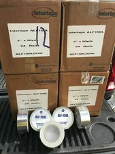 ONE (1) NEW Roll - Aluminum Foil Adhesive Tape 2" x 50 yds 1.5 mil Intertape IPG