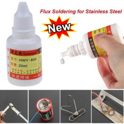 Liquid Flux For Soldering Of Aluminum, Stainless Steel, Nickel Copper 20ml