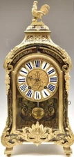 *Exquisite Large C18th signed Charles Voisin Masonic Bracket Clock