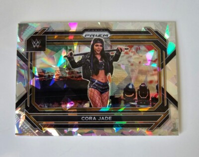 2023 Panini Prizm WWE Cora Jade Silver Cracked Ice Prizm NXT Retail Exclusive